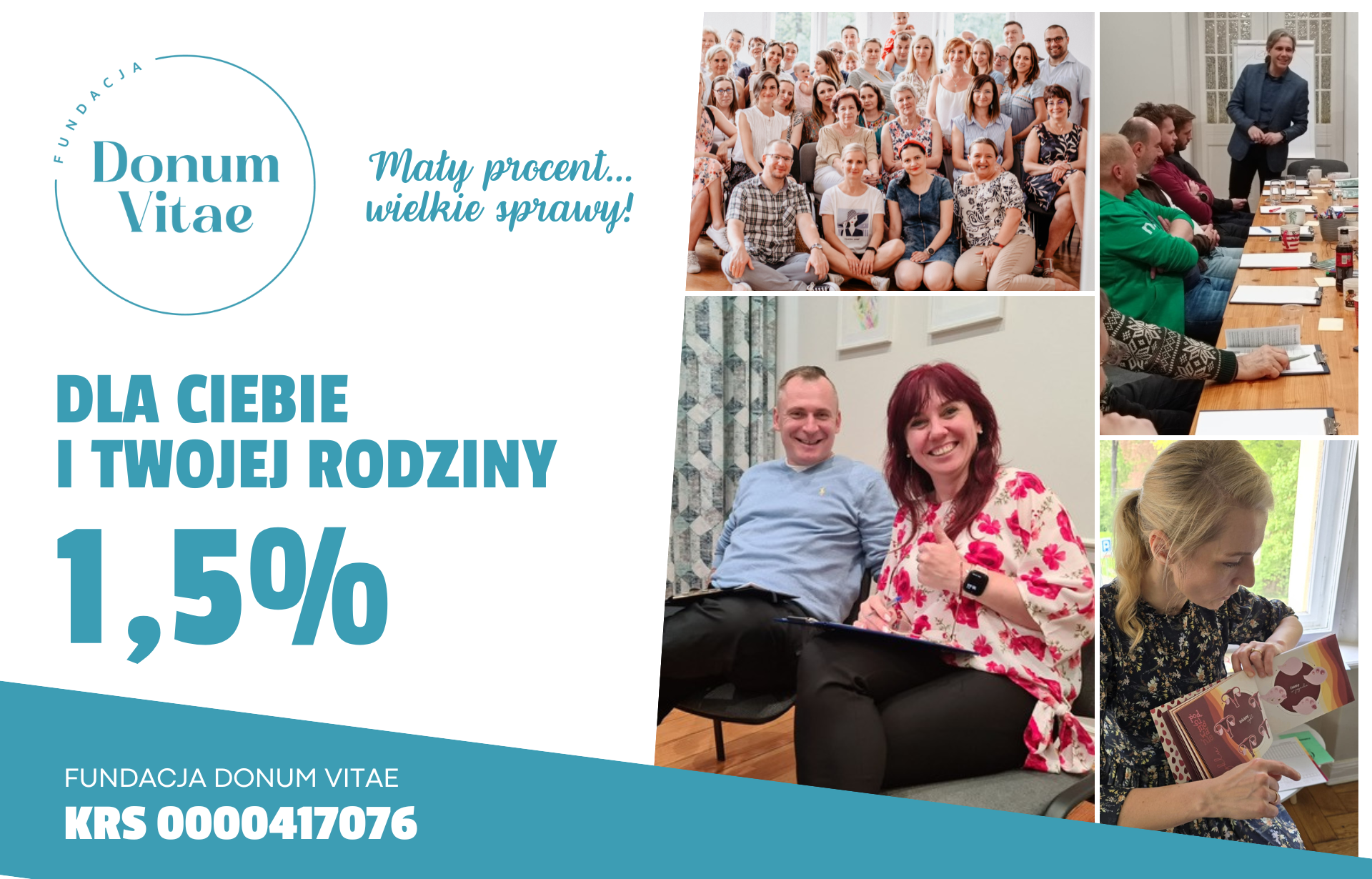 Twój mały procent - nasza wielka MISJA 