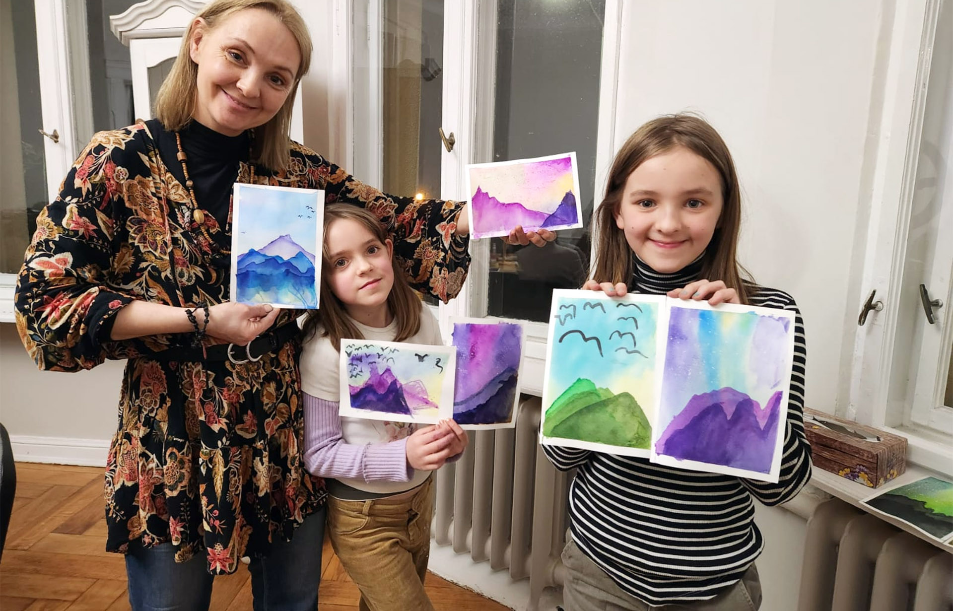 Relacja z warsztatów akwarelowych - zobacz galerię