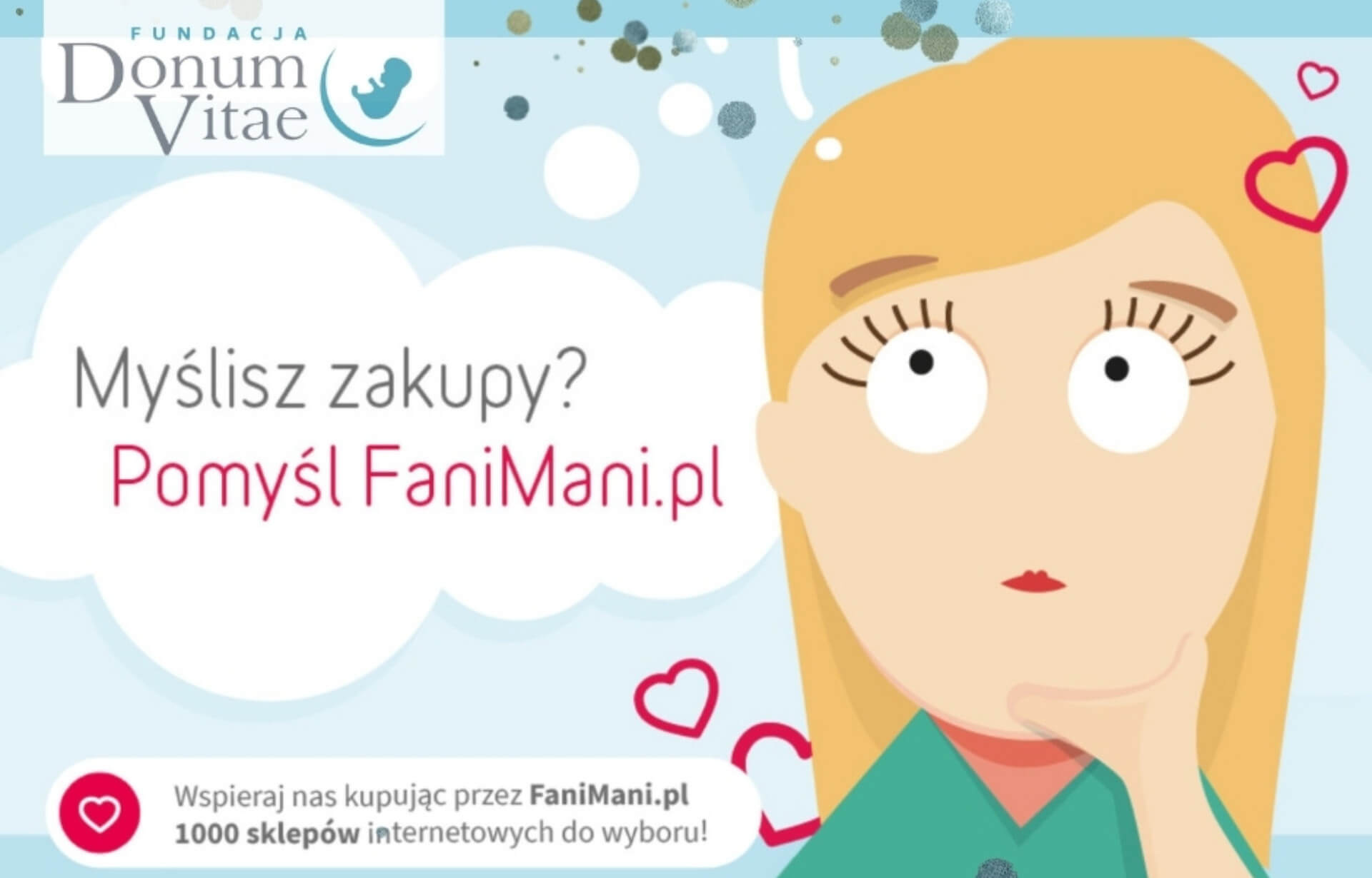 Wesprzyj Fundację Donum Vitae przy okazji zakupów w internecie