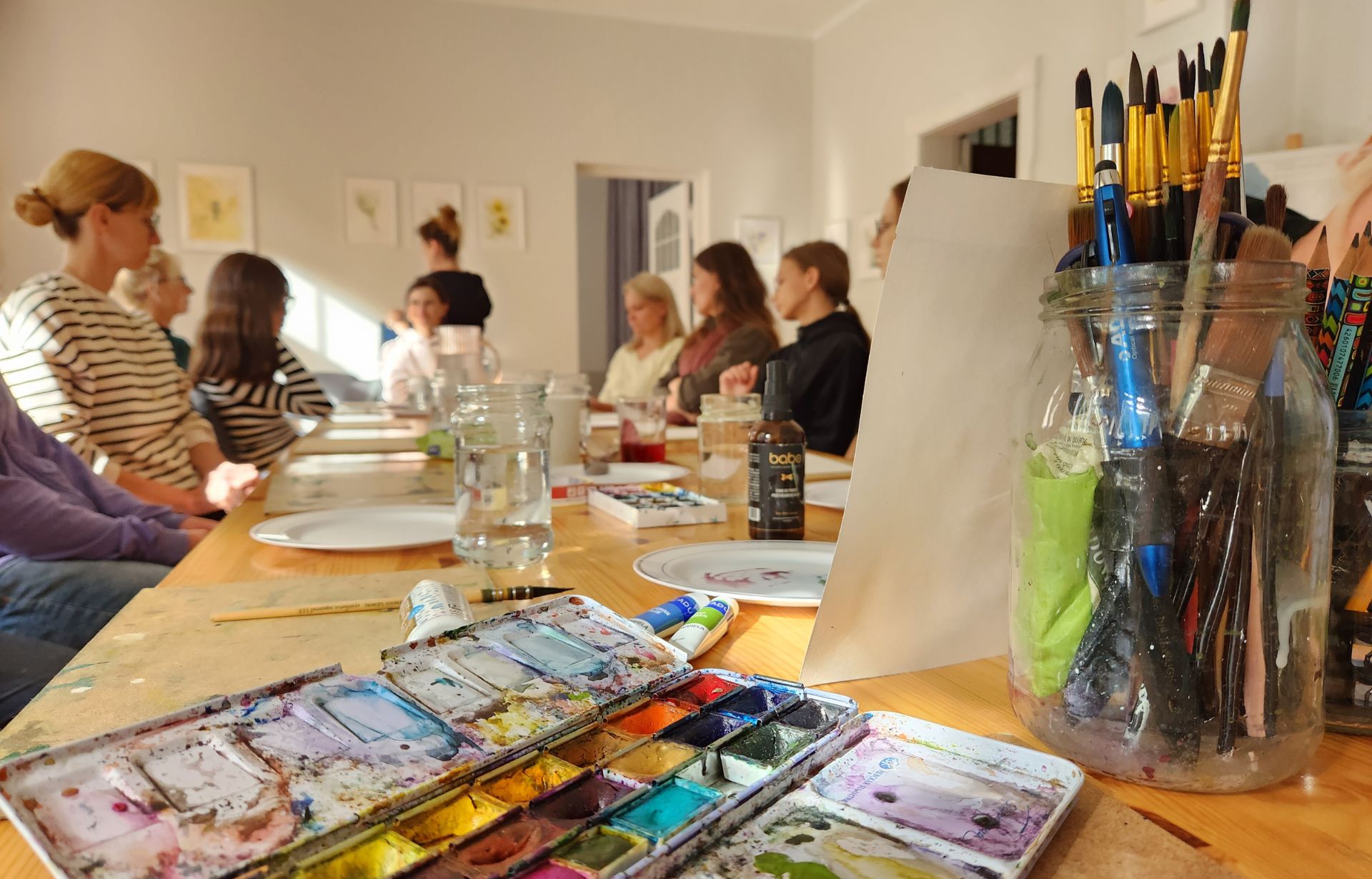 Relacja po warsztatach akwarelowych Łąka pachnąca LATEM