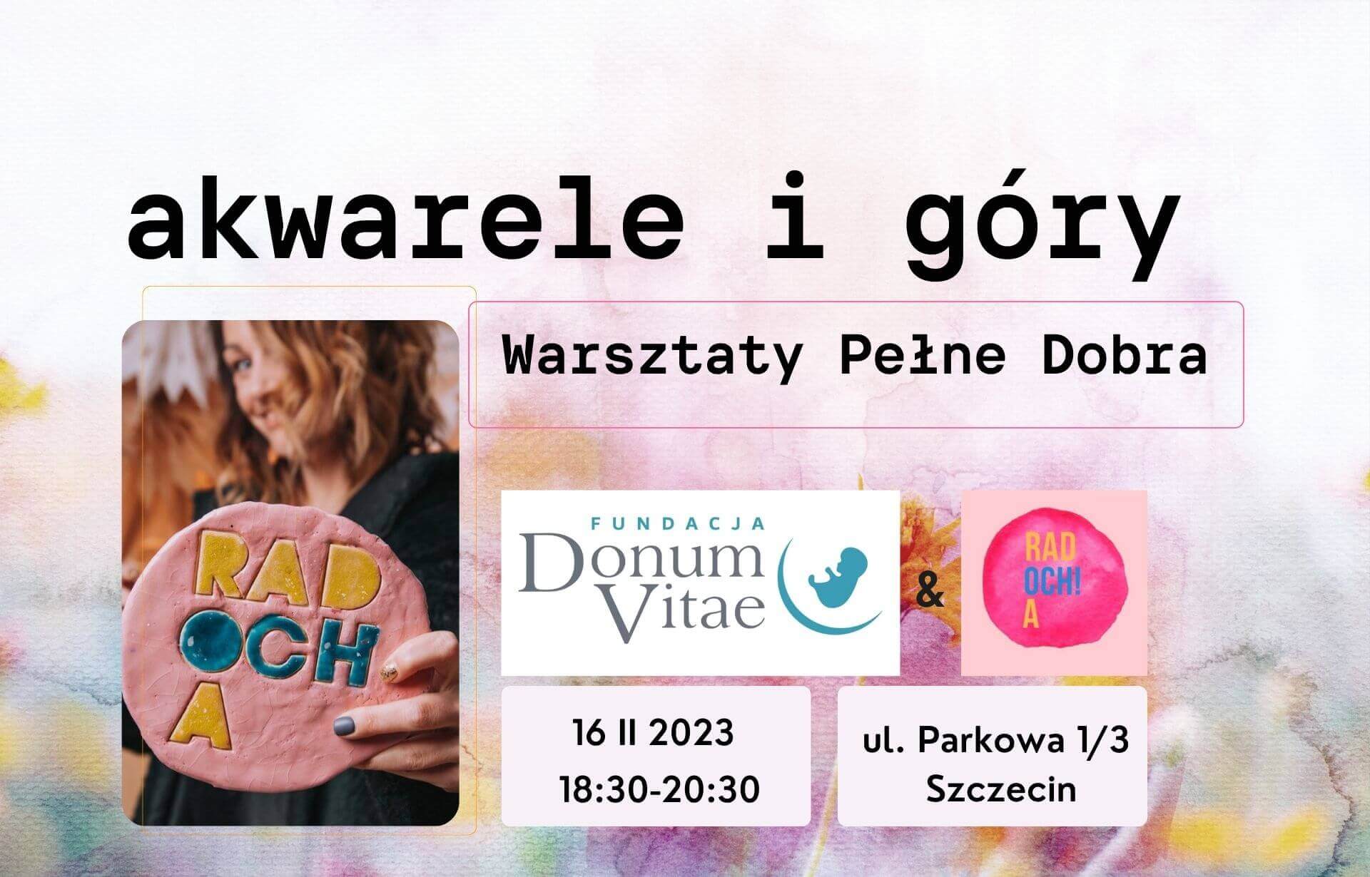 Akwarele i góry - warsztaty Pełne Dobra