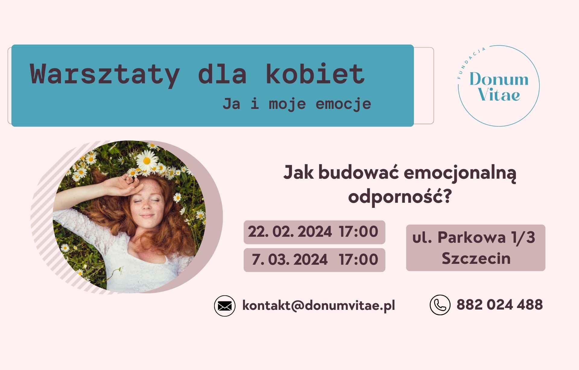 Zaproszenie na emocjonalne warsztaty dla kobiet z psychologiem dr Urszulą Sokal 