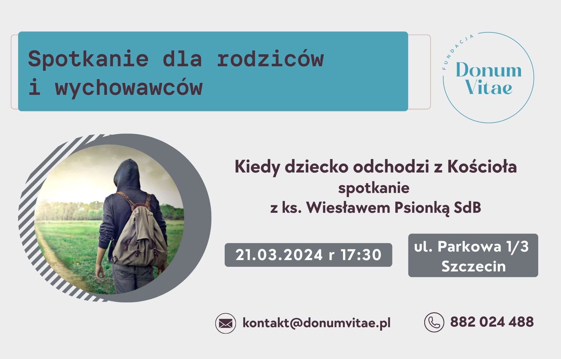 Spotkanie dla rodziców i wychowawców - Kiedy dziecko odchodzi z Kościoła