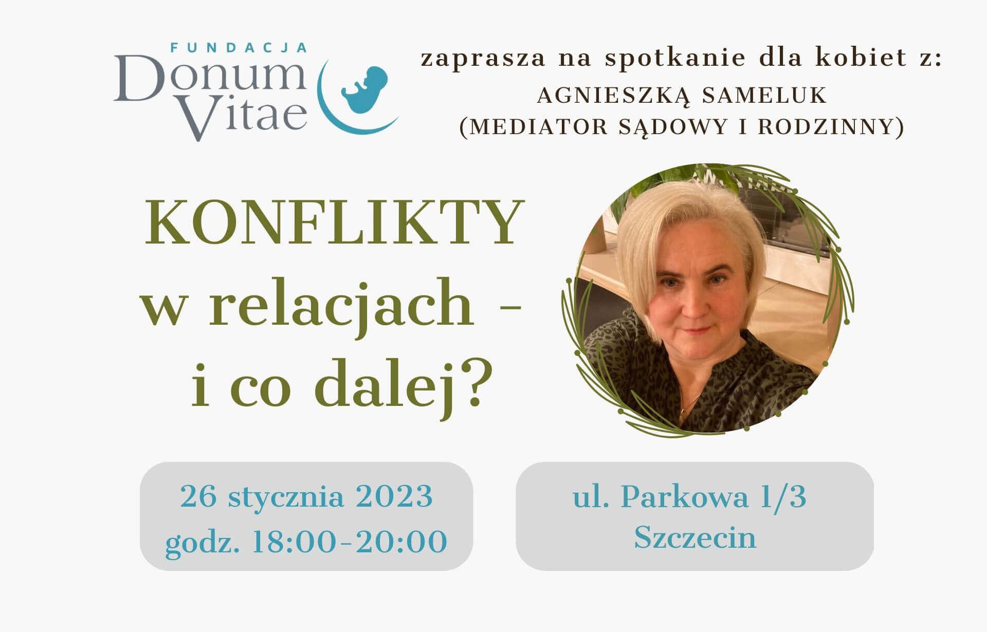 Konflikty w relacjach - i co dalej? Nowe spotkanie dla kobiet 