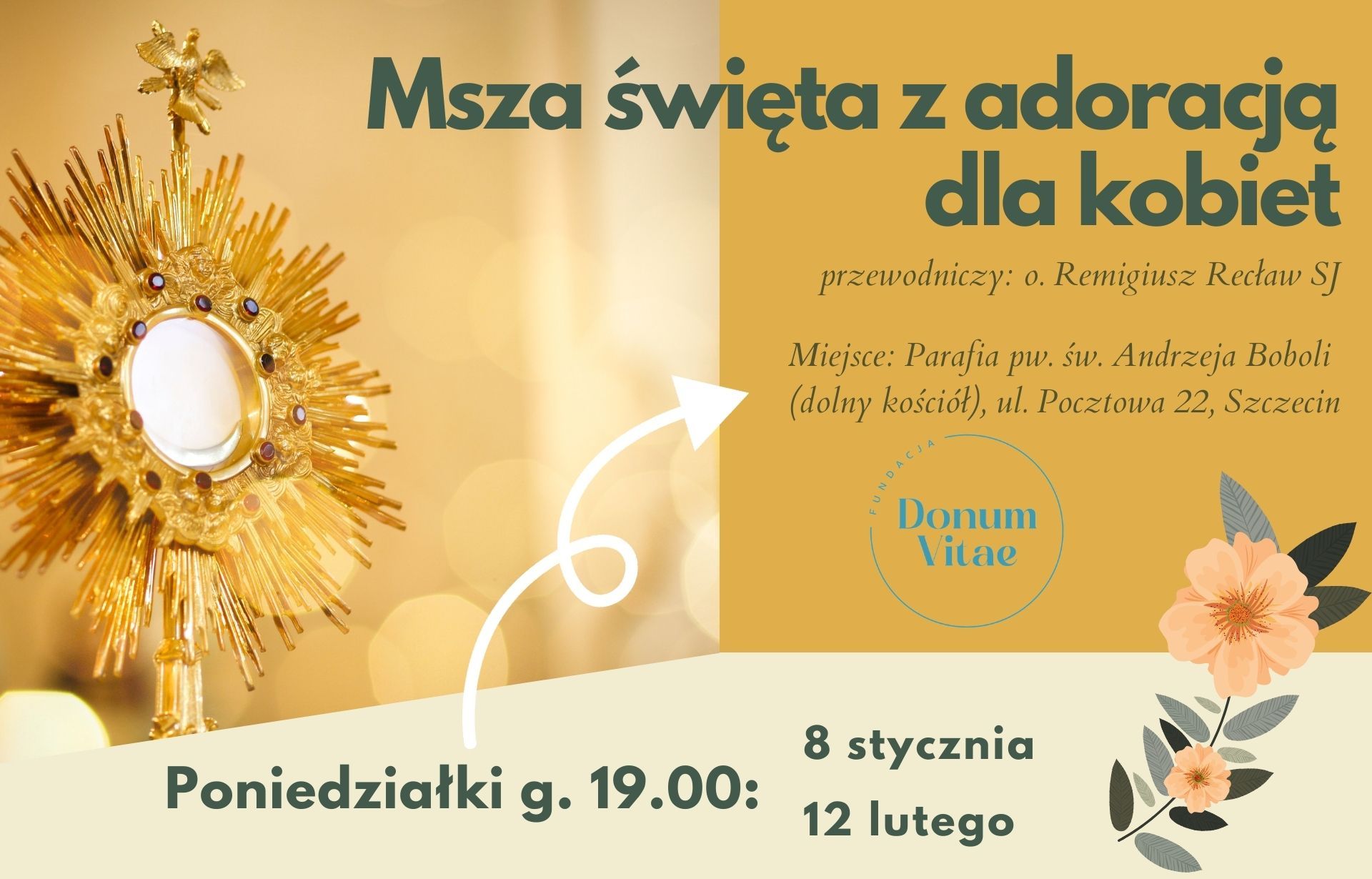 Msza św. z adoracją Najświętszego Sakramentu dla kobiet