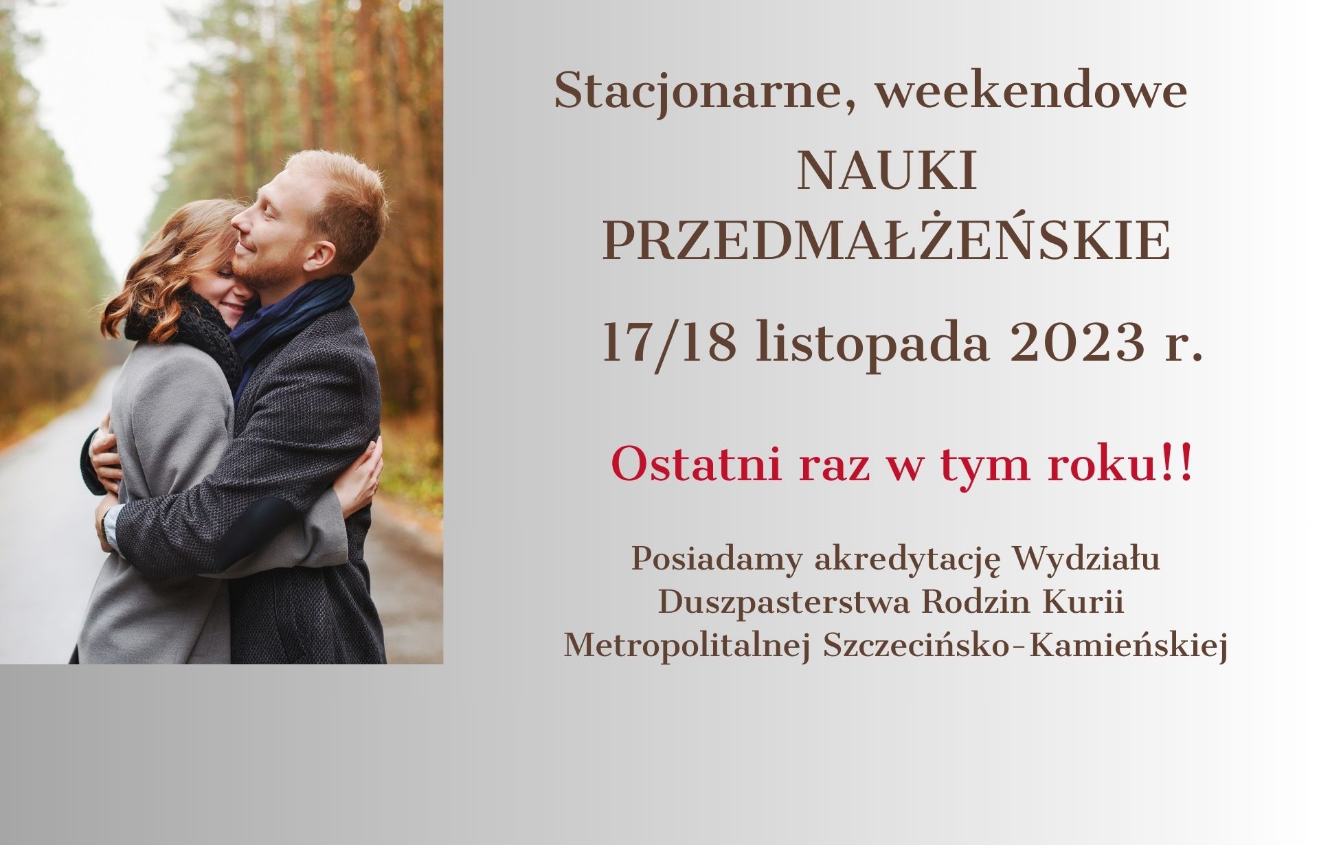 Nauki przedmałżeńskie - przedślubna przygoda