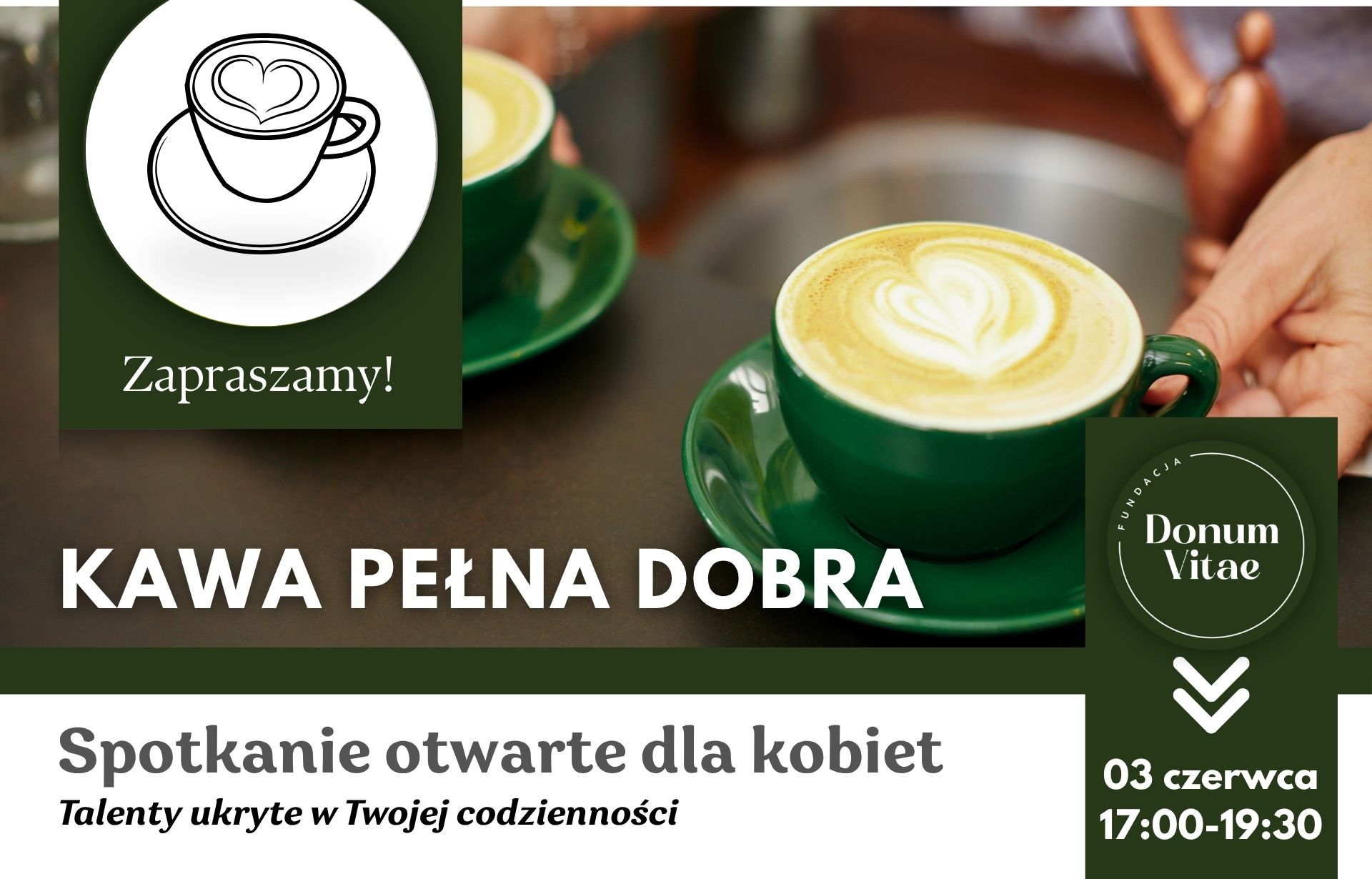 Kawa Pełna Dobra – spotkania tematyczne dla kobiet | Donum Vitae