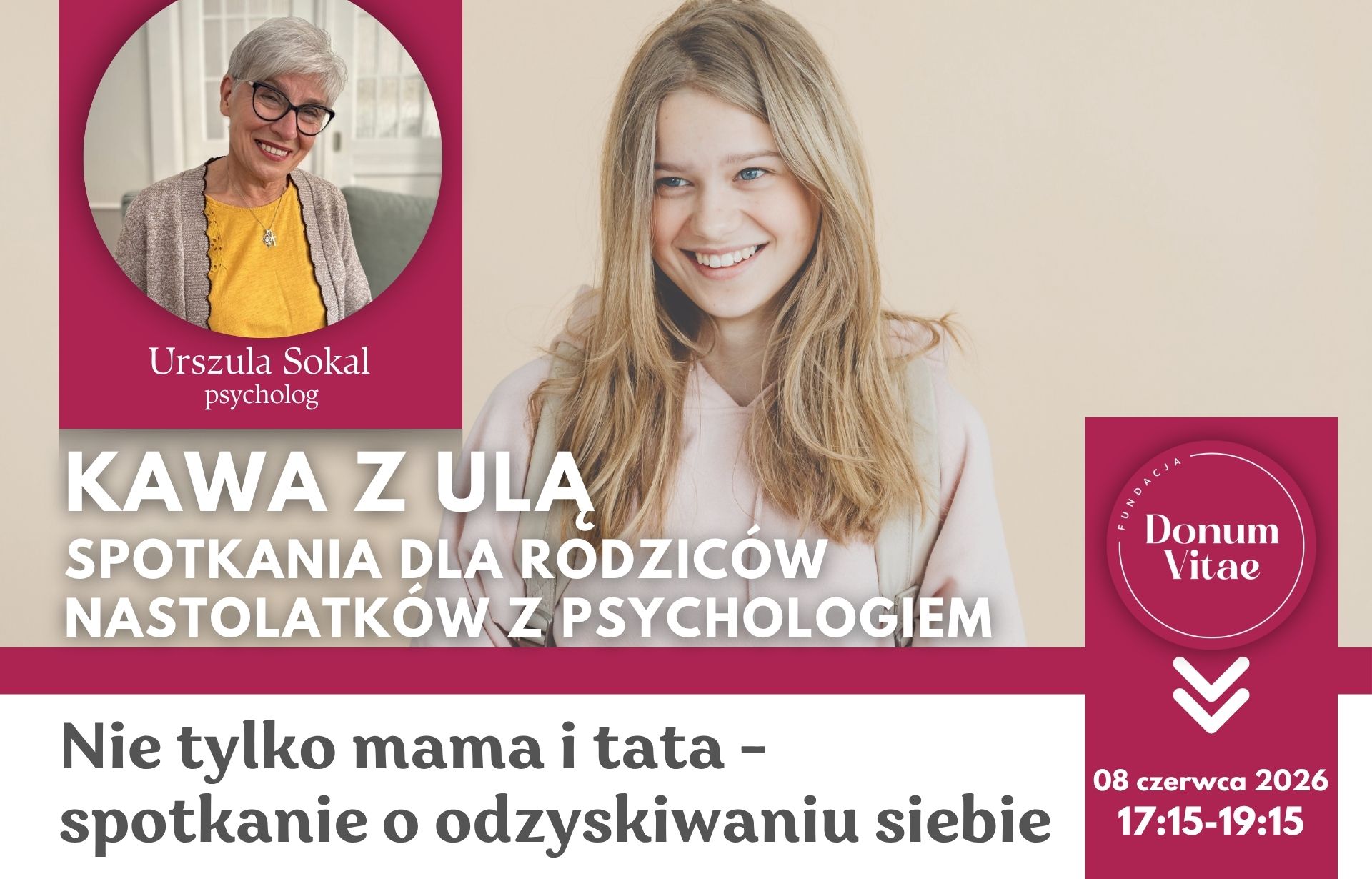 Spotkania dla rodziców nastolatków z psychologiem